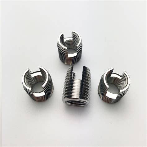 Stainless Steel Slotted Threaded Inserts for Aluminum - Stainless Steel Threaded Inserts and ...