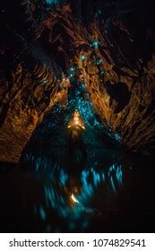 Exploring Waitomo Glowworm Caves Waikato New Stock Photo 1074829541 | Shutterstock