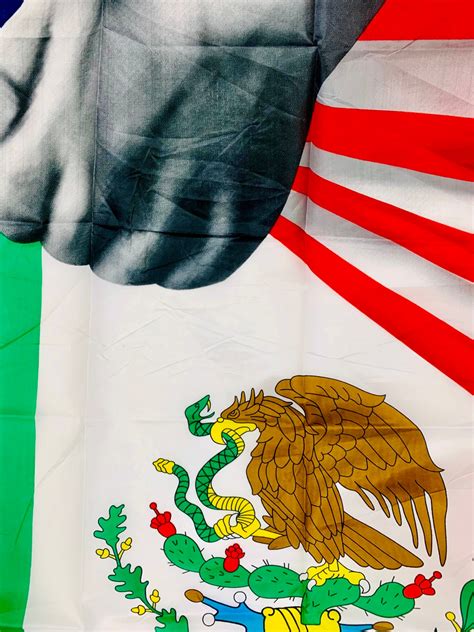 USA Mexico Flag - Symbol of Unity and Friendship - Buy Today