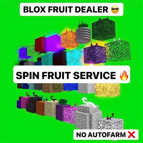 Blox Fruit Gacha Spin Fruit Service | Shopee Malaysia