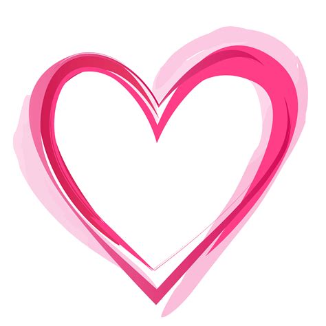 Pink Heart PNG Pic