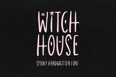 Witch House - Spooky Halloween Font