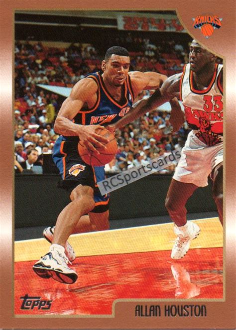 1998-99 Allan Houston, Knicks Itm#N4176