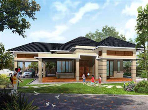 Modern Contemporary Single Story House Plans Home Deco - Architecture Plans | #167996