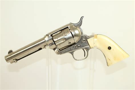 Antique Colt SAA Single Action Army Peacemaker Hog-leg Revolver 001 | Ancestry Guns