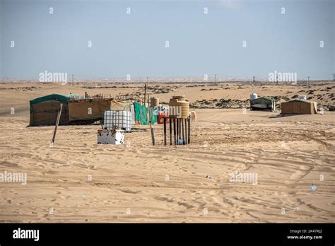 Bedouin camp, Southern Oman Stock Photo - Alamy