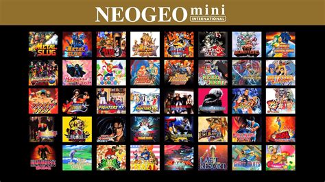 Neo Geo Mini: la lista completa dei giochi inclusi, confermati Metal ...