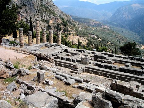 Temple of Apollo in Delphi, Greece - Encircle Photos