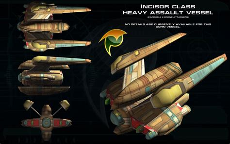 Gorn Incisor class Heavy Assault vessel ortho by unusualsuspex | Star trek art, Star trek ...