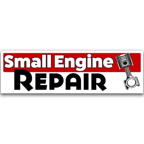 Small Engine Repair Vinyl Banner (Size Options) – Vista Flags