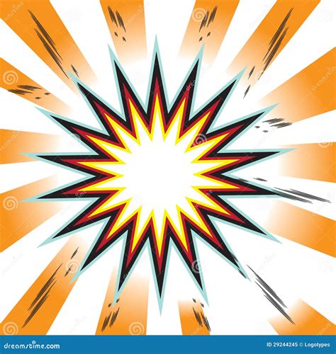 Explosion Comic Book Background Royalty Free Stock Photo - Image: 29244245