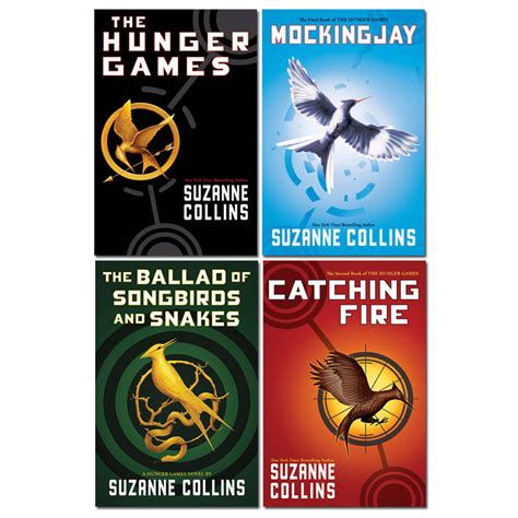 Suzanne Collins Hunger Games Collection 4 Books Set Ballad of Songbird – Lowplex