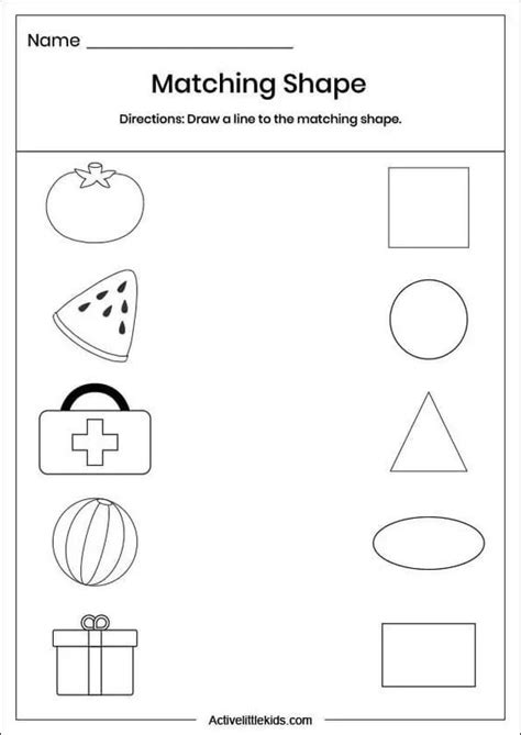 Free download shapes worksheets for kindergarten. in 2024 | Shapes worksheets, Shapes worksheet ...