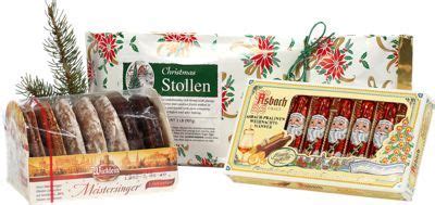 German Christmas Foods Gift Basket | Stollen, Lebkuchen, Asbach Brandy ...