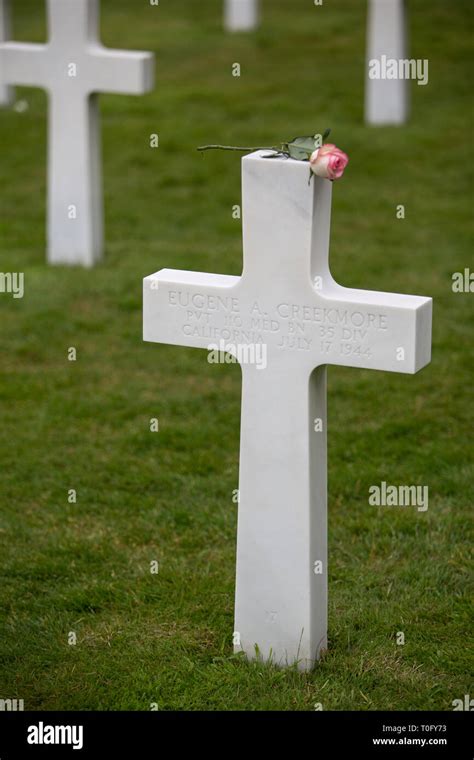 Normandy American Cemetery and Memorial Stock Photo - Alamy