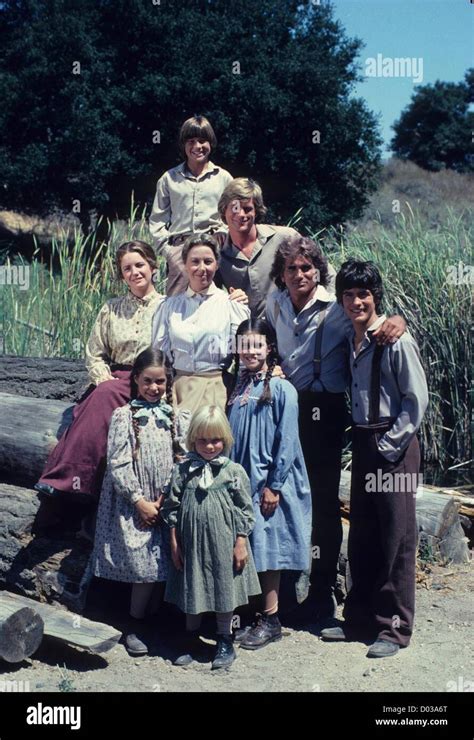 MELISSA GILBERT with the cast of Little House on the Prairie.Supplied ...