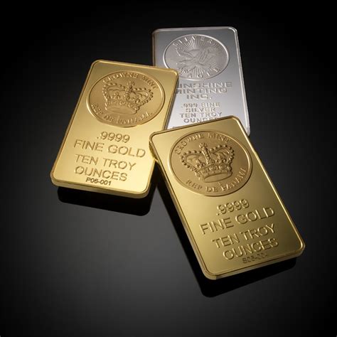 Gold-and-Silver-Bars | These are the 10oz pure gold bars fro… | Flickr