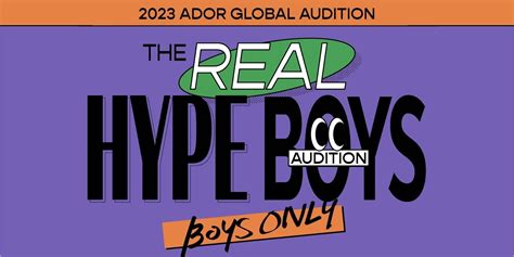 ADOR launches 'The Real Hype Boys' global auditions | Bandwagon