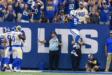 Indianapolis Colts' Anthony Richardson Reflects on Tale of Two Halves vs. Los Angeles Rams ...