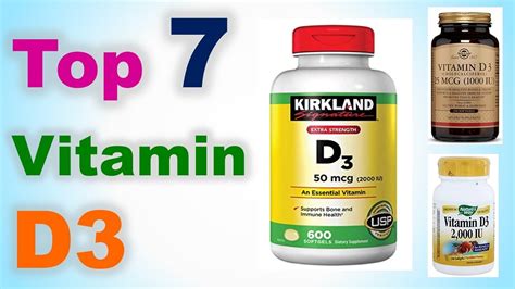 Top 7 Best Vitamin D3 in India 2020 with Price | Supports Bone, Teeth Muscle and Immune Health ...