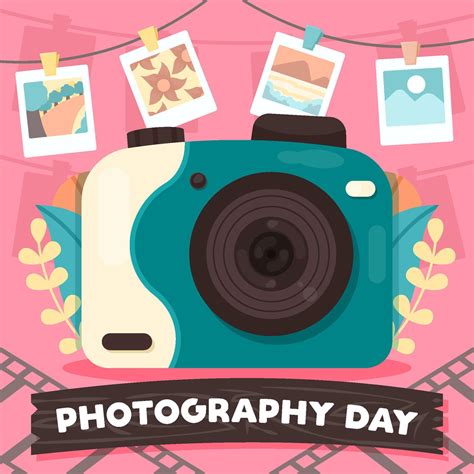 Camera for Photography Day Concept 9453257 Vector Art at Vecteezy