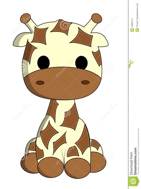 Cute Baby Giraffe Drawing at GetDrawings | Free download