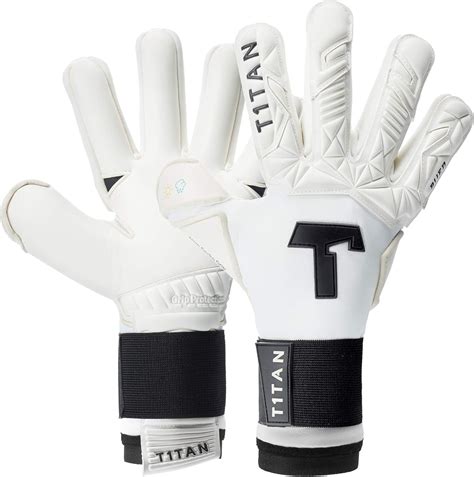 Amazon.com : T1TAN Alien White-Out 2.0 Soccer Goalie Gloves Adult ...