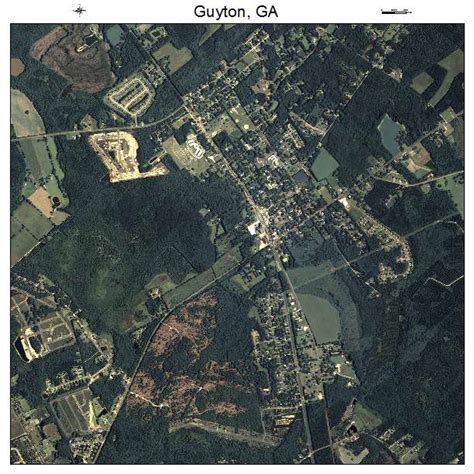 Aerial Photography Map of Guyton, GA Georgia