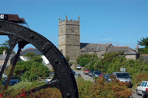 Zennor Church and Water Wheel | Cornwall Guide