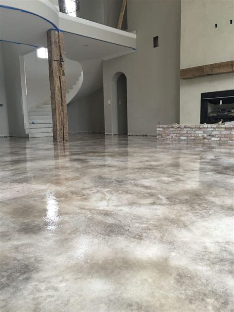 Micro topping concrete overlay with stain and sealed - 2016 Concrete Contest - Surecrete ...