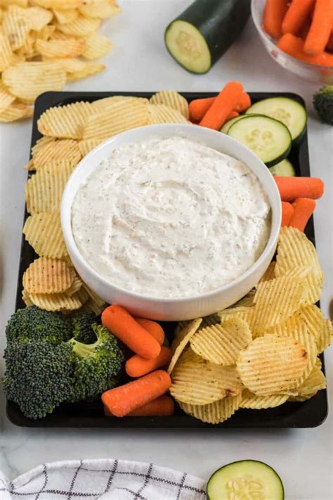 The Best Chip Dip Recipe - Build Your Bite