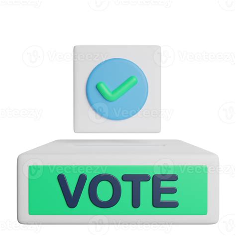 Ballot Box Vote 28297093 PNG