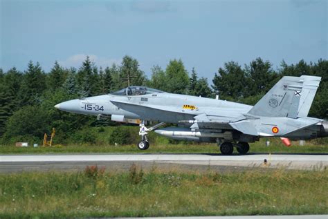 Spanish EF-18A | Spanish air force, Fighter jets, Fighter