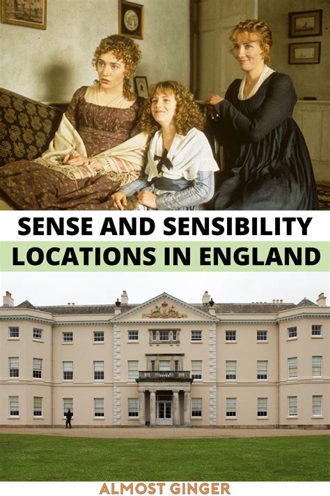 Sense and Sensibility Filming Locations in England + Map!