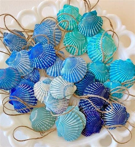 21 Handmade DIY Seashell Ornament Ideas