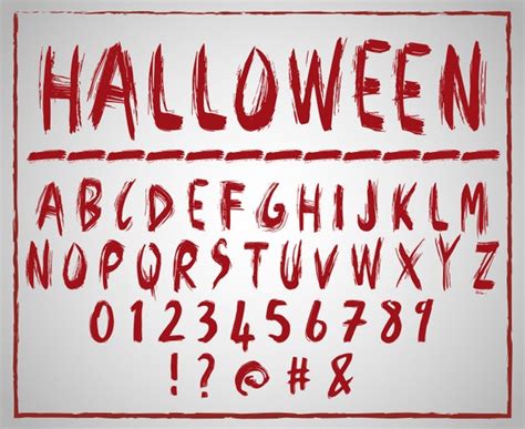 Halloween Font Svg Ttf Horror Font Scary Font Creepy Font - Etsy UK