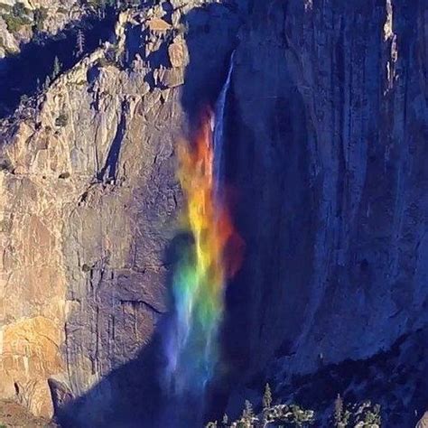 Photo | Rainbow waterfall, Nature pictures, Nature