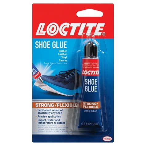 Loctite Shoe Glue Repair Adhesive, 0.60 Fluid Ounce (Pack of 6) - Walmart.com - Walmart.com