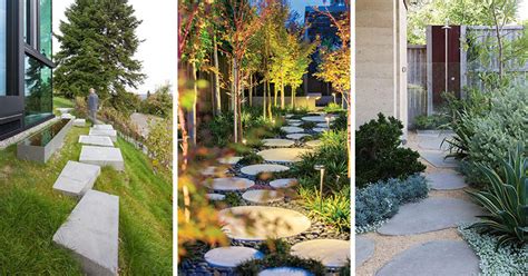 10 Landscaping Ideas For Using Stepping Stones In Your Garden