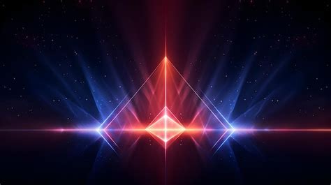 Premium AI Image | geometric neon wallpaper ai generated background