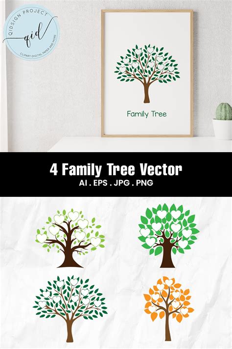 Family Tree Vector