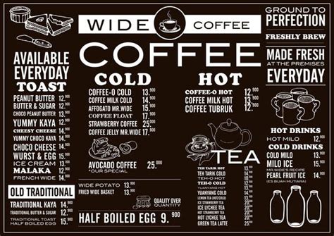 25+ best ideas about Coffee menu on Pinterest | Us coffee, Dream cafe menu and Coffee type