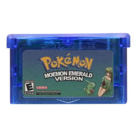 Pokemon Moemon Emerald US Game Boy Advance GBA