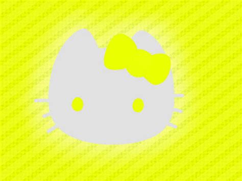 Hello Kitty wallpaper yellow by VectorFrosting on DeviantArt