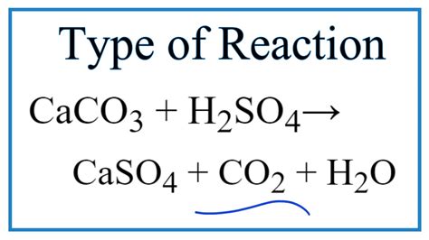 What Is Formed When Calcium Carbonate Reacts With Sulfuric Acid