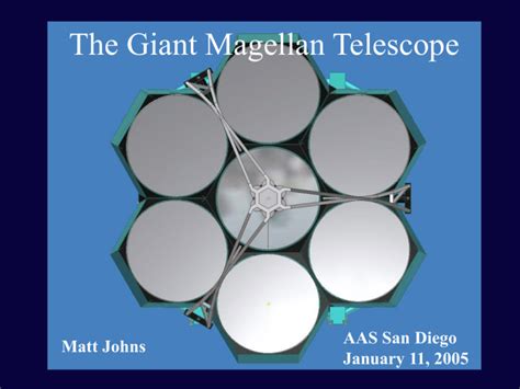 The Giant Magellan Telescope