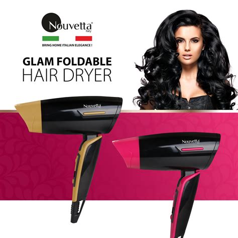 Glam Foldable Hair Dryer – Raj Imports