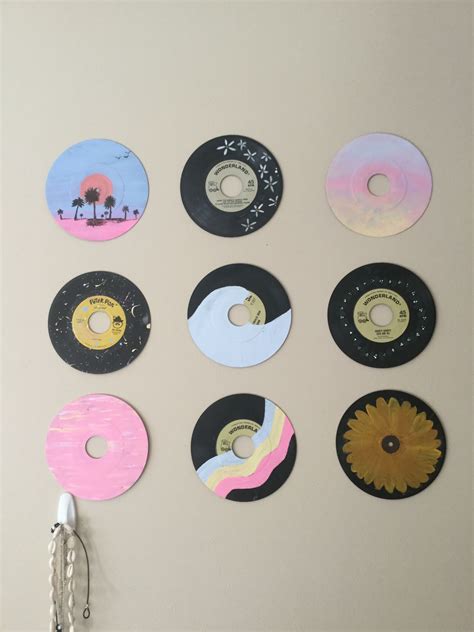 CD paintings | Cd wall, Cd wall art, Indie room decor