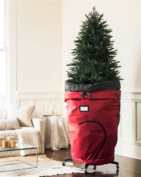 Rolling Christmas Tree Storage Bag | Balsam Hill | Christmas tree ...