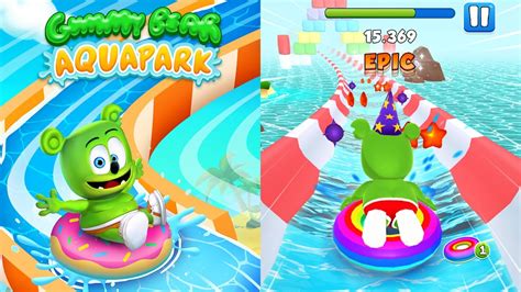 Gummy Bear Aqua Park 🏄 Gummibär Race Game Out Now! iOS & Android - YouTube